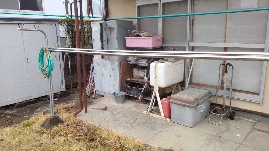 泉区将監　庭の不用品回収